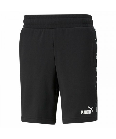 Puma Essentials+ Αθλητική Ανδρική Βερμούδα Μαύρη 847387-01