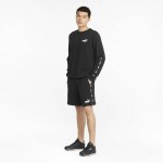 Puma Essentials+ Αθλητική Ανδρική Βερμούδα Μαύρη 847387-01