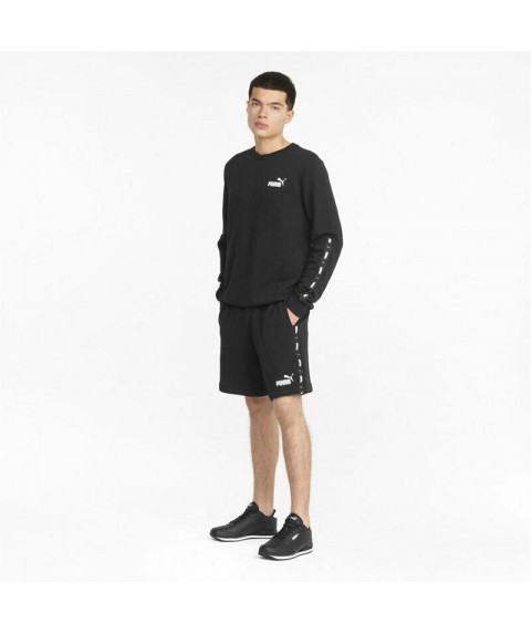 Puma Essentials+ Αθλητική Ανδρική Βερμούδα Μαύρη 847387-01