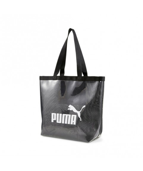 Puma Core Transparent Shopper Τσάντα για Ψώνια σε Μαύρο χρώμα 078871-01