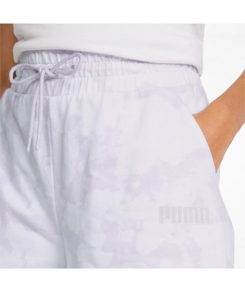 Puma Summer Graphic Γυναικείο Αθλητικό Σορτς Ψηλόμεσο Λιλά 848412-17