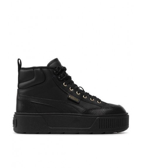 Puma Karmen Mid Tennis Γυναικεία  Μποτάκια Μαύρα 385857 02