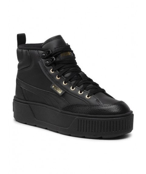 Puma Karmen Mid Tennis Γυναικεία  Μποτάκια Μαύρα 385857 02