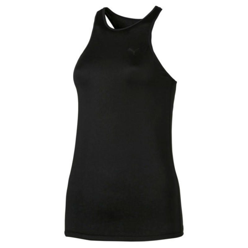 Puma Feel It Womens Training Vest Tank Top - Black  517841-01