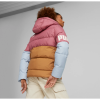 Puma Power Down Puffer Jacket Women Κοντό Πολύχρωμο 849394-45