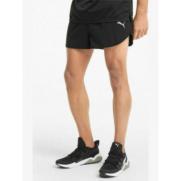 Puma Run Favorite Αθλητική Ανδρική Βερμούδα Μαύρη 520214-01