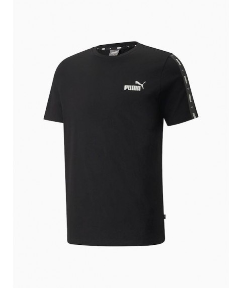 Puma Essentials Αθλητικό Ανδρικό T-shirt Μαύρο 847382 01