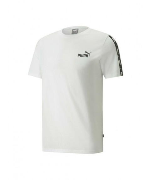 Puma Essentials Ανδρικό T-shirt Λευκό 587382 02