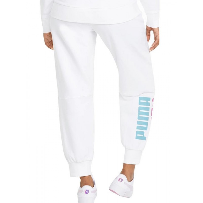 Γυναικεία αθλητική φόρμα Puma Λευκή 847127-02
