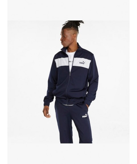 Puma Poly Σετ Φόρμας με Λάστιχο Navy Μπλε 845844-06