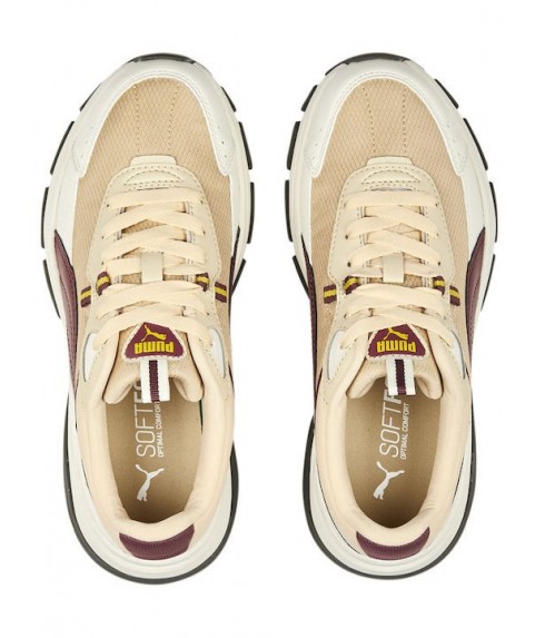 Puma Cassia Via Γυναικεία Chunky Sneakers Μπεζ 389223-03