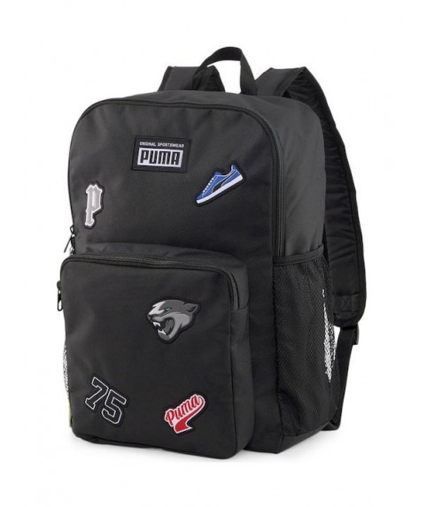 Puma Υφασμάτινο Σακίδιο Πλάτης Μαύρο 079514-01
