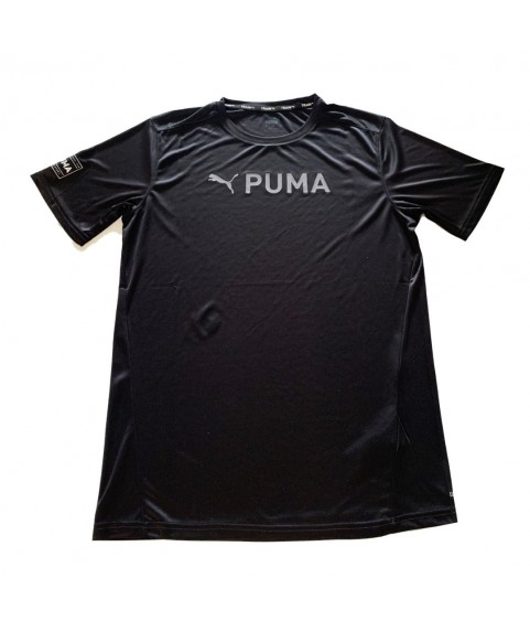 Puma Fit Logo Tee-CF Graphic Ανδρικό Μπλουζάκι Μαύρο 523098 01