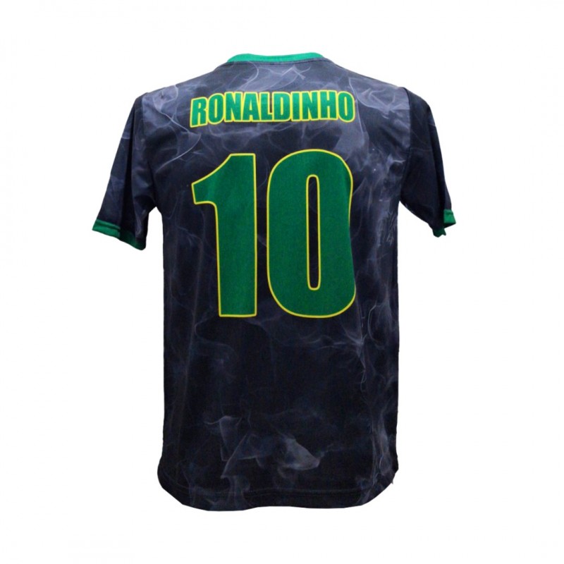 Ανδρική ποδοσφαιρική εμφάνιση Ronaldinho μαύρη  1005-26