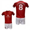 Παιδικό Σετ Ποδοσφαίρου Manchester United B.FERNANDES Κόκκινο/Άσπρο 7777-25