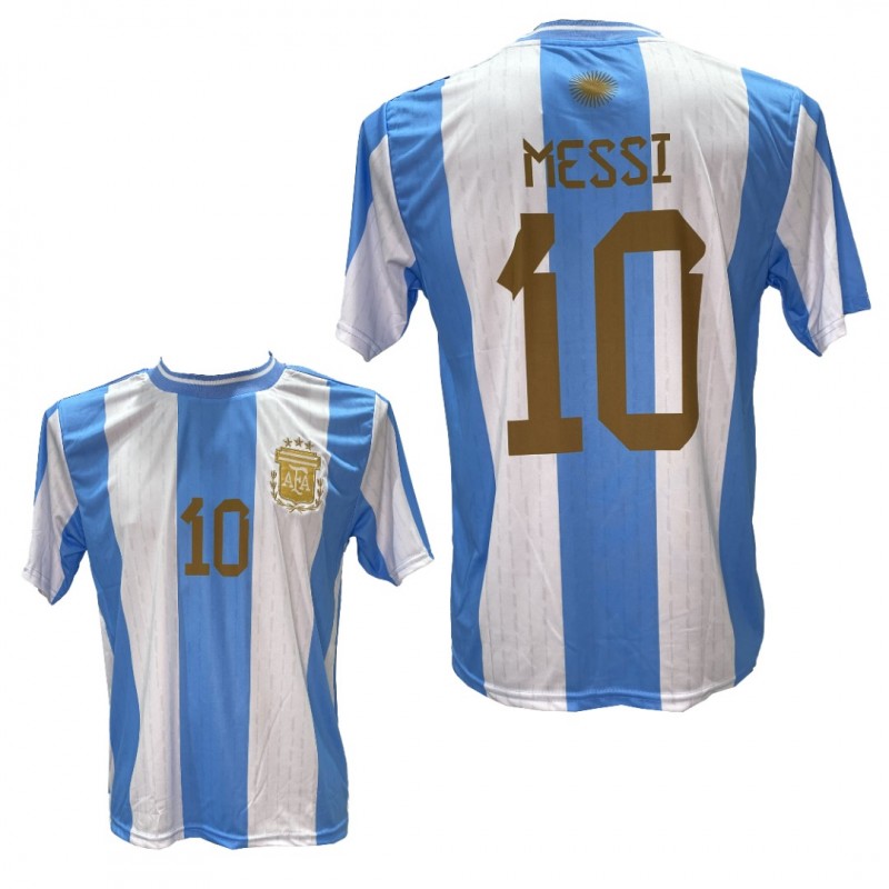 Ανδρική Εμφάνιση Ποδοσφαίρου Messi Argentina Γαλάζιο-Λευκό 24/25 9001-08