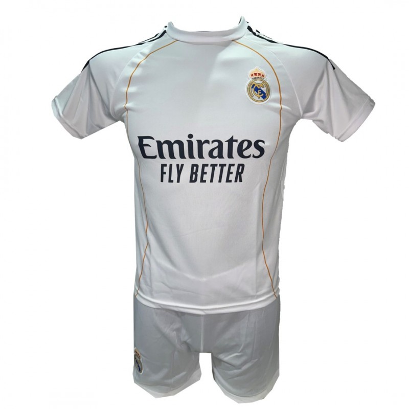 Παιδικό Σετ Ποδοσφαίρου Real Madrid Bellingham λευκό/λευκό 290825-14