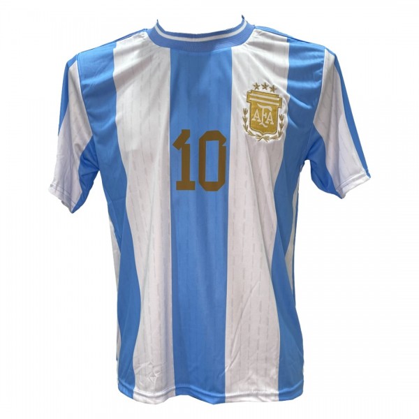Ανδρική Εμφάνιση Ποδοσφαίρου Messi Argentina Γαλάζιο-Λευκό 24/25 9001-08