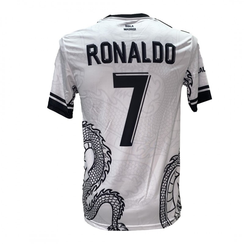 Ανδρική Εμφάνιση Ποδοσφαίρου Real Madrid Ronaldo Ασπρη Δράκος 2211-32
