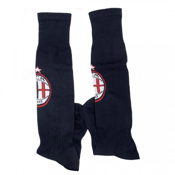 Παιδικές Κάλτσες Ποδοσφαίρου Milan One Size Μαύρες 2024-15