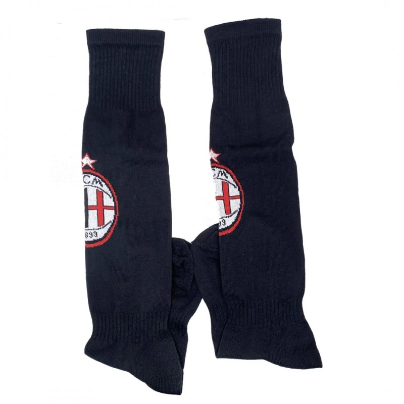 Παιδικές Κάλτσες Ποδοσφαίρου Milan One Size Μαύρες 2024-15