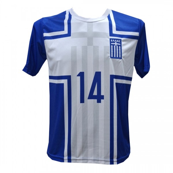 Ανδρικη Εμφάνιση Ποδοσφαίρου Εθνικη Ελλάδος μπλε λευκό PAVLIDIS / 1301-27