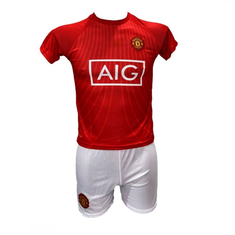 Παιδικό Σετ Ποδοσφαίρου Manchester United Ronaldo Κόκκινο/Λευκό 2008 40227-31B