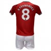 Παιδικό Σετ Ποδοσφαίρου Manchester United B.FERNANDES Κόκκινο/Άσπρο 7777-25