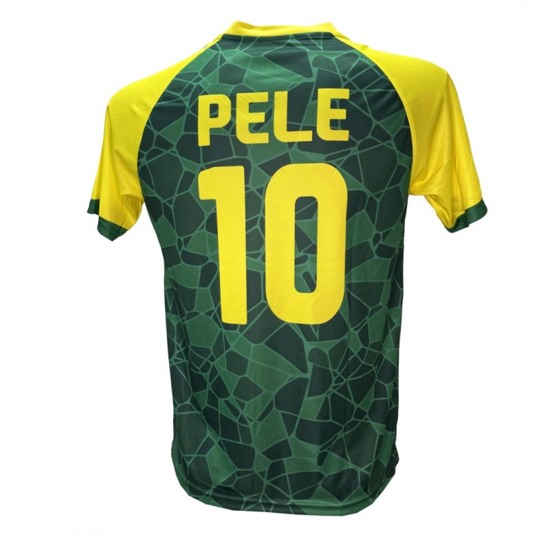 Ανδρική Εμφάνιση Ποδοσφαίρου Pele Εθνική Βραζιλίας Πράσινο/Κίτρινο SPECIAL EDITION 100524-02