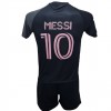 Παιδικό Σετ Ποδοσφαίρου Messi Inter Maiami Μαύρο/Ροζ 2026-02