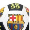 Μπάλα Ποδοσφαίρου Barcelona Μεγάλη Ασπρο/Μαύρο 2024-01