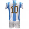 Παιδικό Σετ Ποδοσφαίρου Messi Argentina Γαλάζιο-Λευκό 24/25 9001-07