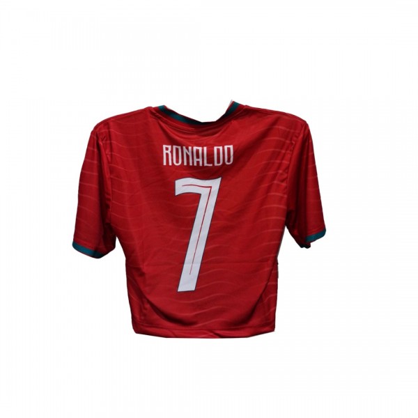 Γυναικεία Εμφάνιση Ποδοσφαίρου Ronaldo Εθνική Πορτογαλίας κόκκινη 0707-14