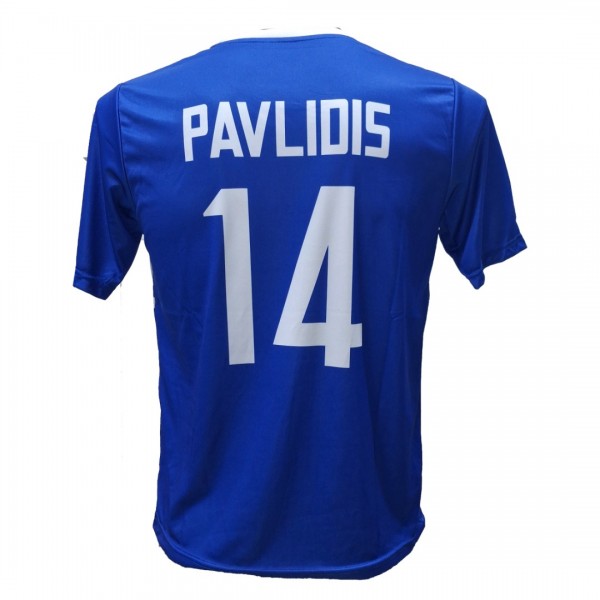 Ανδρικη Εμφάνιση Ποδοσφαίρου Εθνικη Ελλάδος μπλε λευκό PAVLIDIS / 1301-27