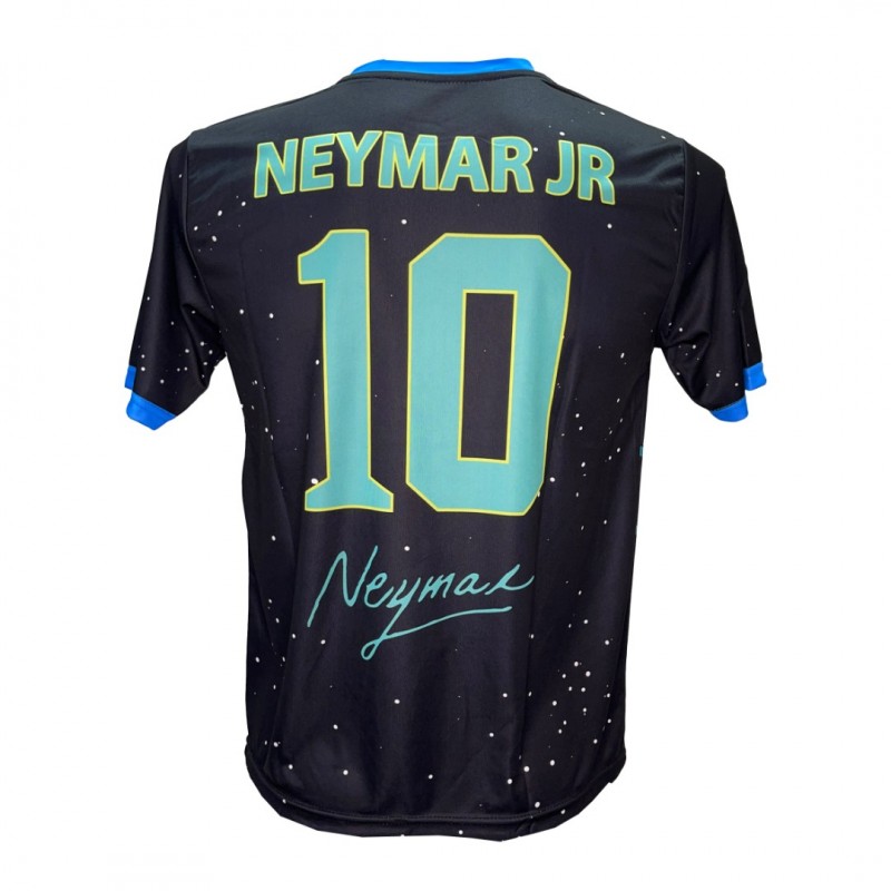 Ανδρική Εμφάνιση Ποδοσφαίρου Neymar Εθνική Βραζιλίας Μαύρο/Μπλε SPECIAL EDITION 100523-01