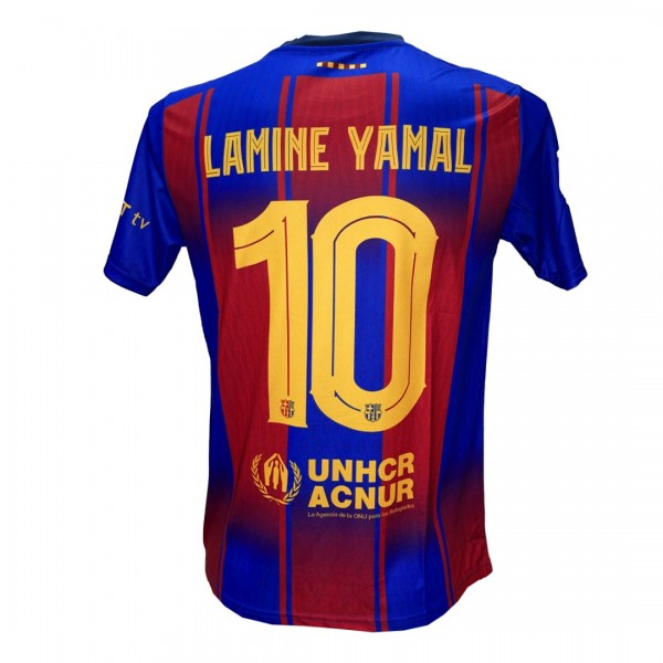 Ανδρική Εμφάνιση Ποδοσφαίρου Barcelona Lamine Yamal Μπλε/Κόκκινο 25/26 2024-30