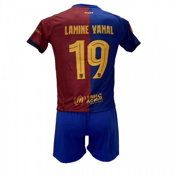 Παιδικό Σετ Ποδοσφαίρου Barcelona Lamine Yamal Μπλε/Κόκκινο 24/25 2024-20