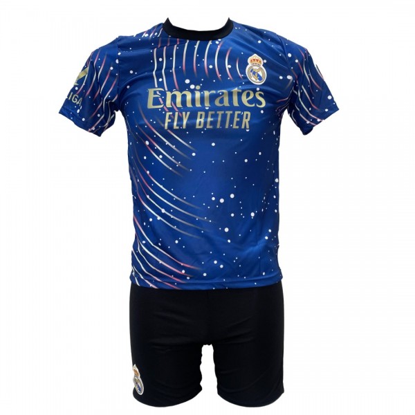 Παιδικό Σετ Ποδοσφαίρου Real Madrid VINI JR. Μπλε/Χρυσό SPECIAL EDITION 2211-35