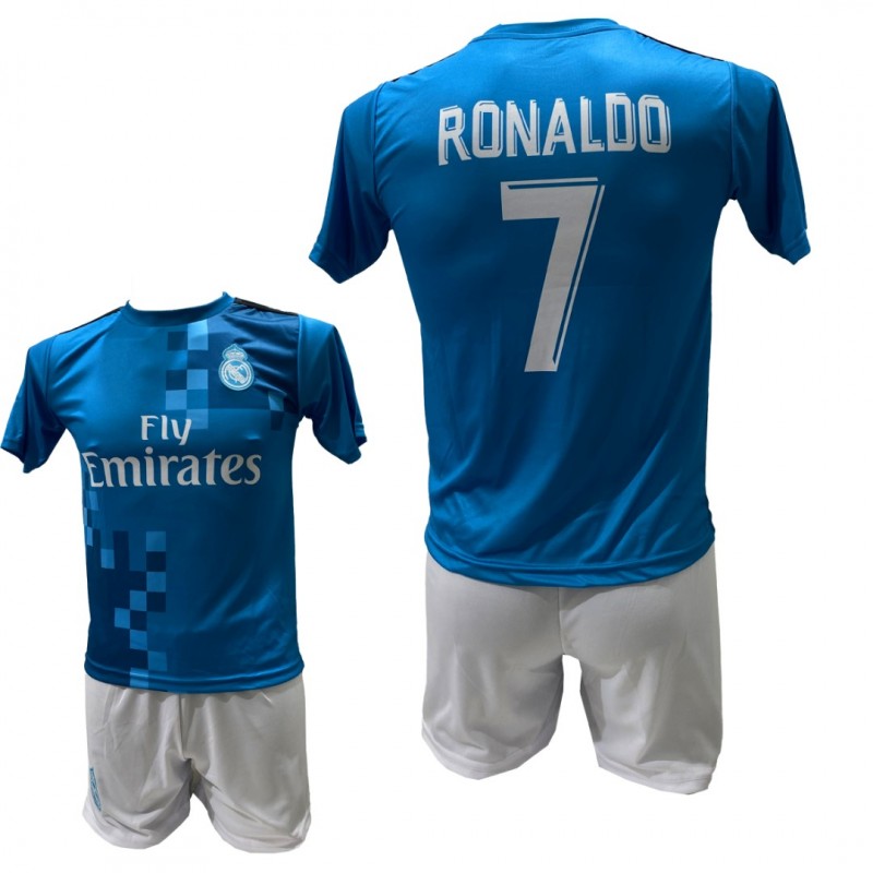 Παιδικό Σετ Ποδοσφαίρου Real Madrid Ronaldo Βεραμάν/Λευκό 2211-39