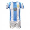Παιδικό Σετ Ποδοσφαίρου Messi Argentina Γαλάζιο-Λευκό 24/25 9001-07