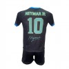 Παιδικό Σετ Ποδοσφαίρου Neymar Εθνική Βραζιλίας Μαύρο/Μπλε SPECIAL EDITION 1005-01