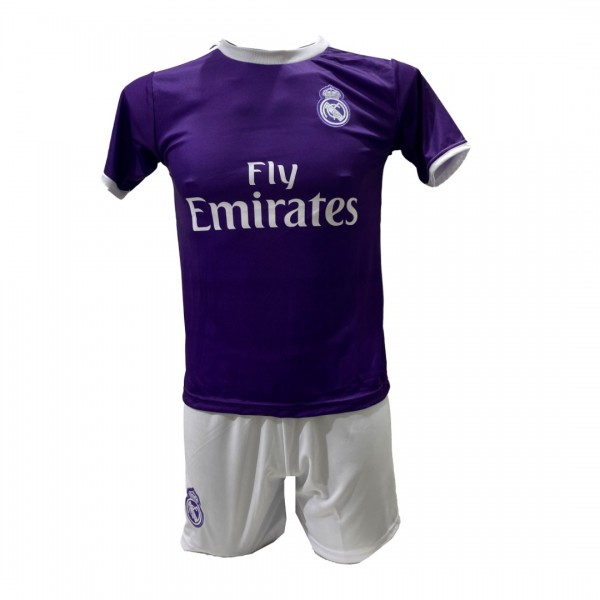 Παιδικό Σετ Ποδοσφαίρου Real Madrid Ronaldo Μωβ/Ασπρο 2211-29B