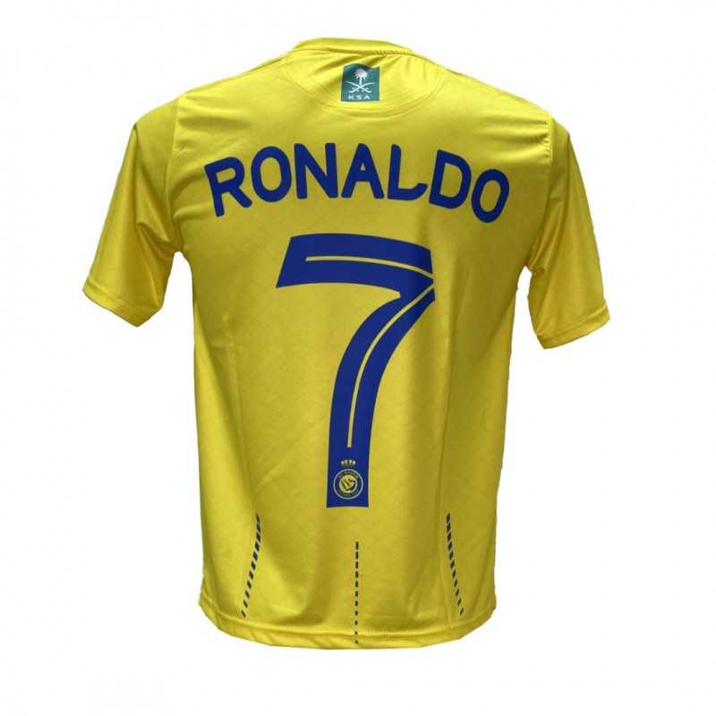 Ανδρική Εμφάνιση Ποδοσφαίρου Al Nassr Ronaldo Κίτρινο Μπλε 40227-06
