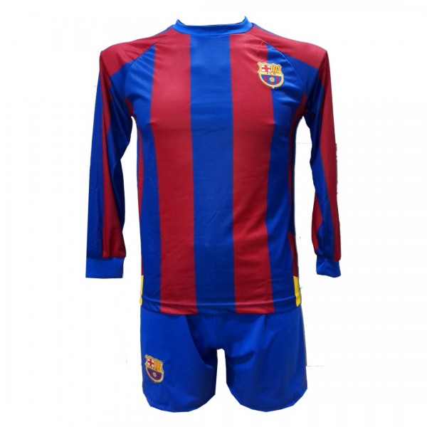 Παιδικό Σετ ποδοσφαίρου Barcelona Ronaldinho Μπλε/Κόκκινο / 2026-12