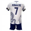 Παιδικό Σετ Ποδοσφαίρου Real Madrid Ronaldo Ασπρο/Μπλε Δράκος 2211-38