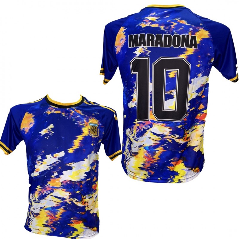Ανδρική Εμφάνιση Ποδοσφαίρου Maradona Εθνική Αργεντινής Μπλε/Πολύχρωμο SPECIAL EDITION 9001-01