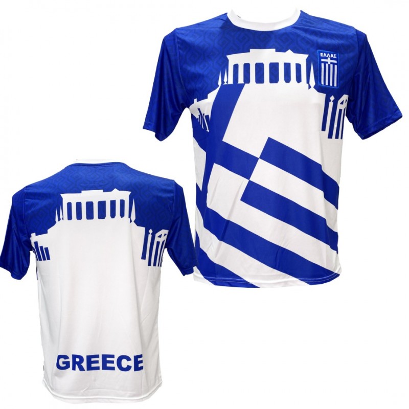 Ανδρική Εμφάνιση Ποδοσφαίρου Εθνική Ελλάδος Μπλε-Λευκό Special Edition 24/25 1023-02