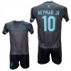 Παιδικό Σετ Ποδοσφαίρου Neymar Εθνική Βραζιλίας Μαύρο/Μπλε 1005-04