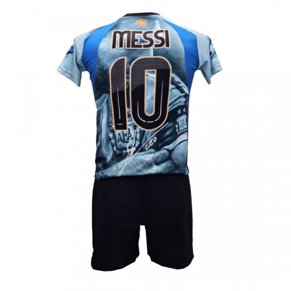 Παιδικό Σετ Ποδοσφαίρου Messi γαλάζιο 2204-04