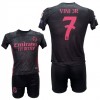 Παιδικό Σετ Ποδοσφαίρου Real Madrid Vini Jr Μαύρο/Ροζ 2211-22B